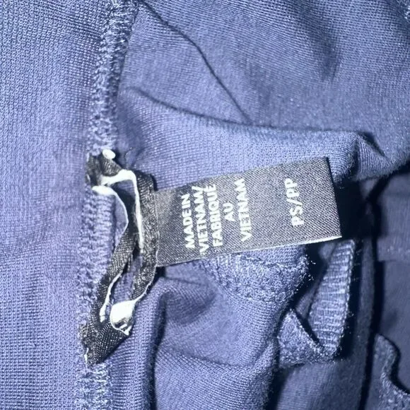 Eileen Fisher $198 Flex Ponte Straight Pants ocean Blue Petite Small NEW